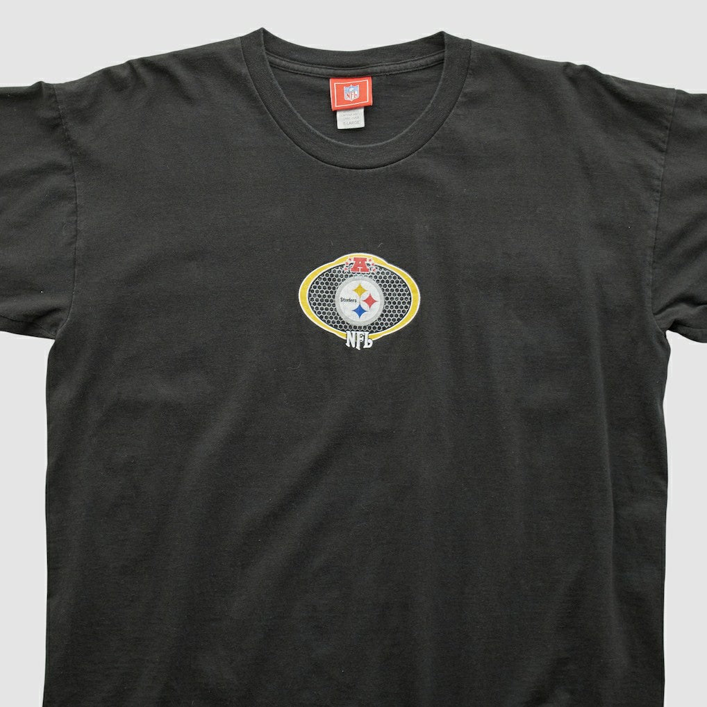 Pittsburgh Steelers NFL 2000s Long Sleeve T-shirt - Black Vintage - Fanatics