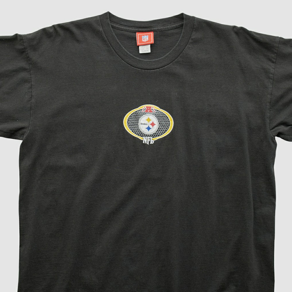 Pittsburgh Steelers NFL 2000s Long Sleeve T-shirt - Black Vintage - Fanatics