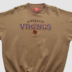 Minnesota Vikings NFL 2000s Pullover Sweatshirt - Clay Vintage - Fanatics