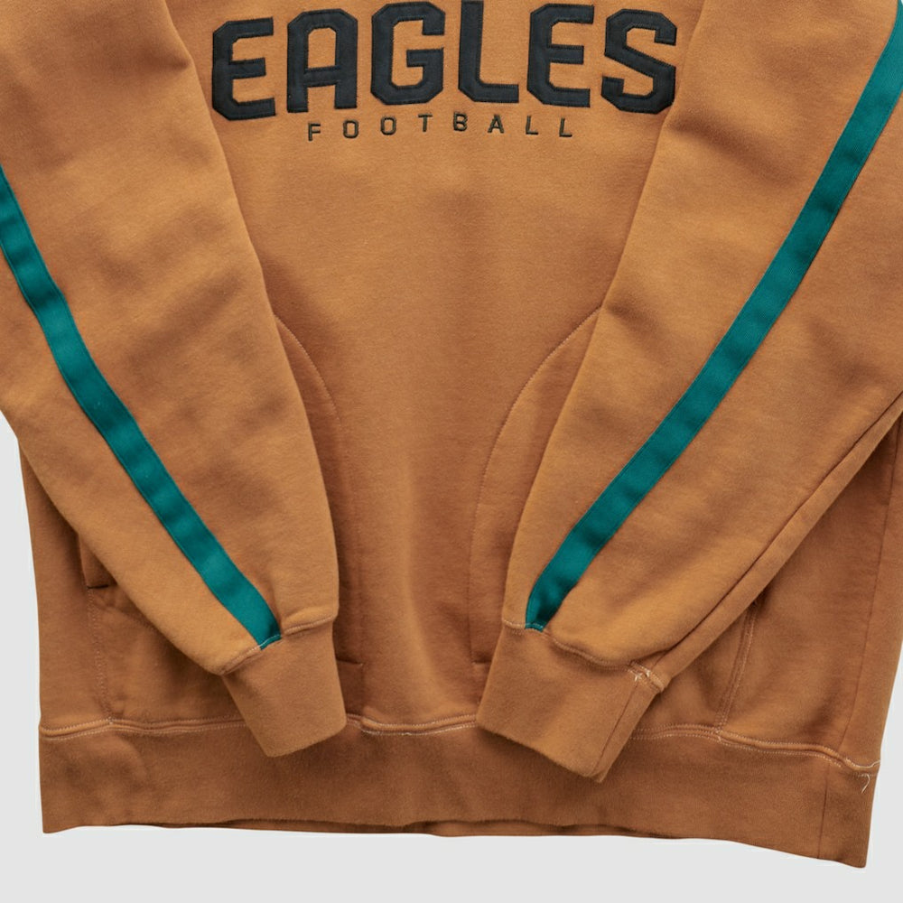 Philadelphia Eagles NFL 2000s Hooded Pullover Sweatshirt - Clay Vintage - Fanatics