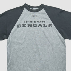 Cincinnati Bengals Reebok 2000s T-shirt - Heather Gray Vintage - Fanatics