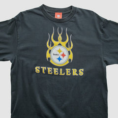Pittsburgh Steelers NFL 2000s Long Sleeve T-shirt - Black Vintage - Fanatics