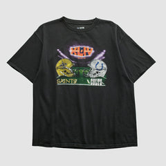 Super Bowl XLIV NFL 2010 T-shirt - Black Vintage - Fanatics