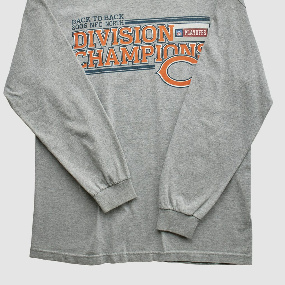 Division Champions NFL 2006 Long Sleeve T-shirt - Heather Gray Vintage - Fanatics