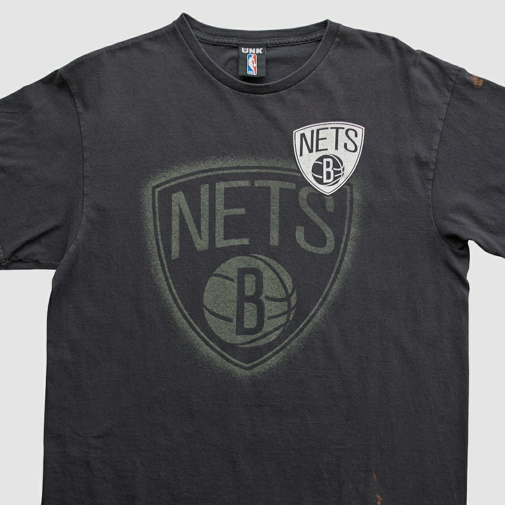 Vintage Brooklyn Nets UNK 2010s T-shirt Black