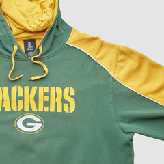 Green Bay Packers Reebok 2010s Hooded Pullover Sweatshirt - Green Vintage - Fanatics