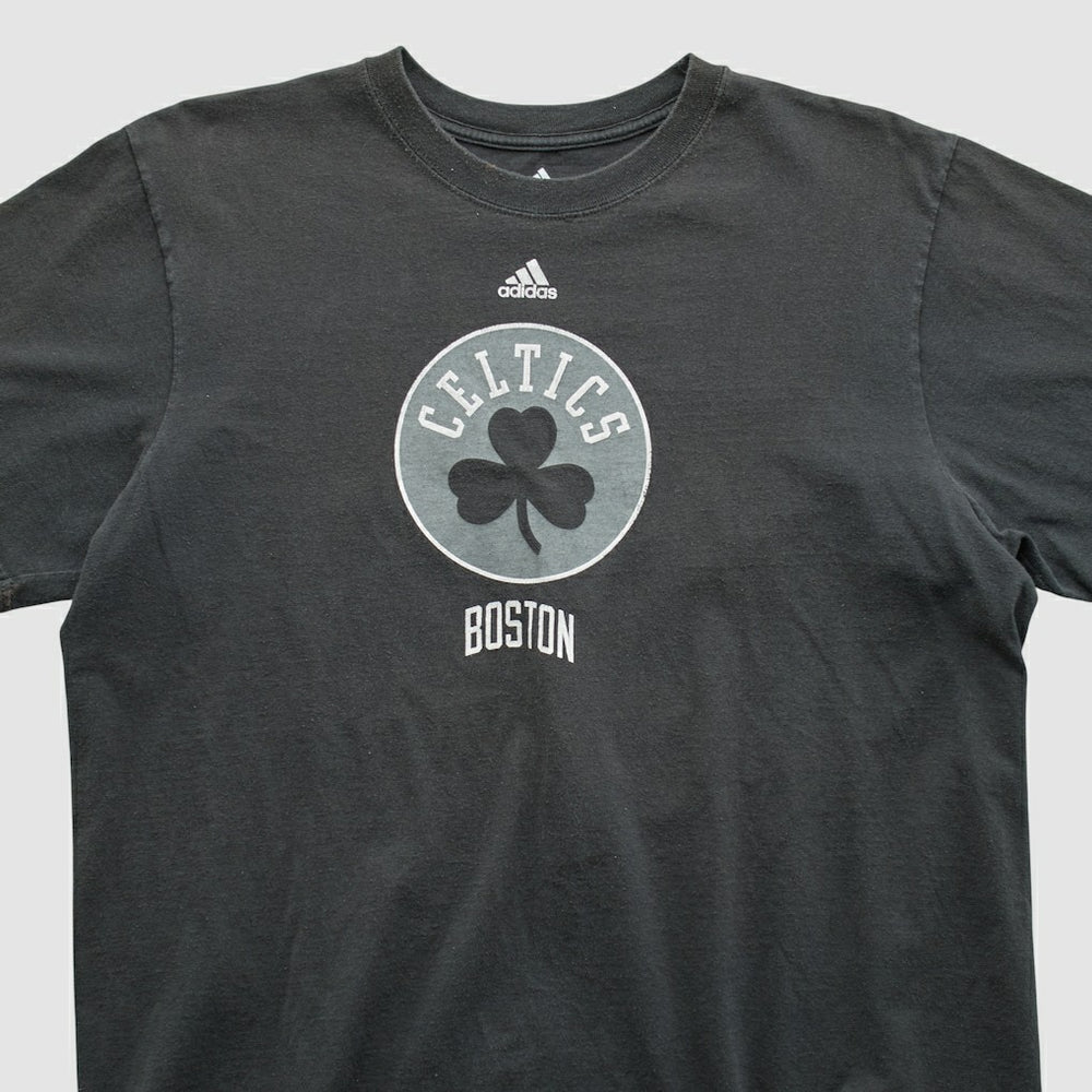 Adidas Boston Celtics 2010s T-shirt Black Vintage
