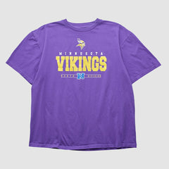 Minnesota Vikings NFL 2000s T-shirt - Purple Vintage - Fanatics