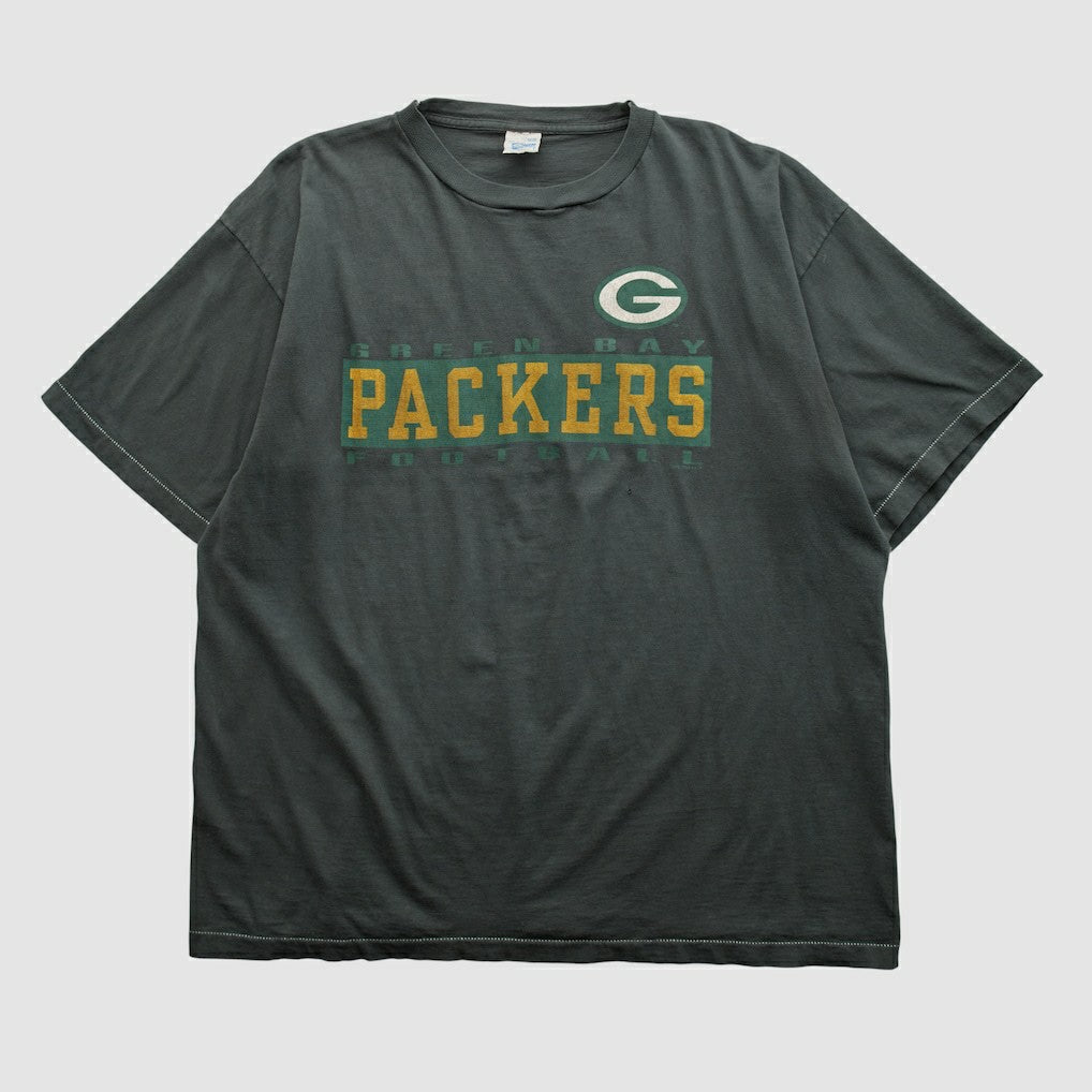 Green Bay Packersm Sportswear 90s T-shirt - Charcoal Vintage - Fanatics