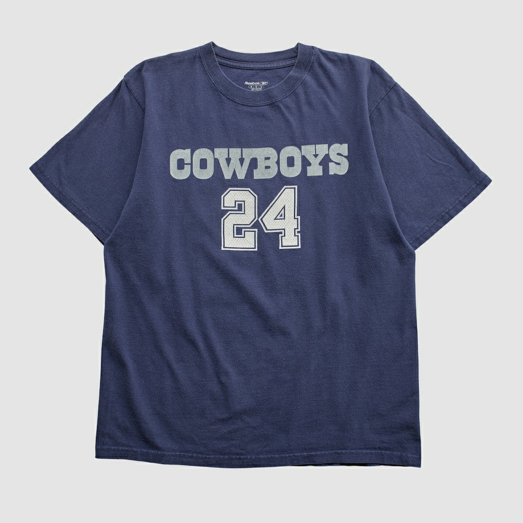 Dallas Cowboys Reebok 2000s T-shirt - Navy Vintage - Fanatics