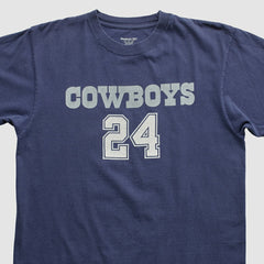 Dallas Cowboys Reebok 2000s T-shirt - Navy Vintage - Fanatics
