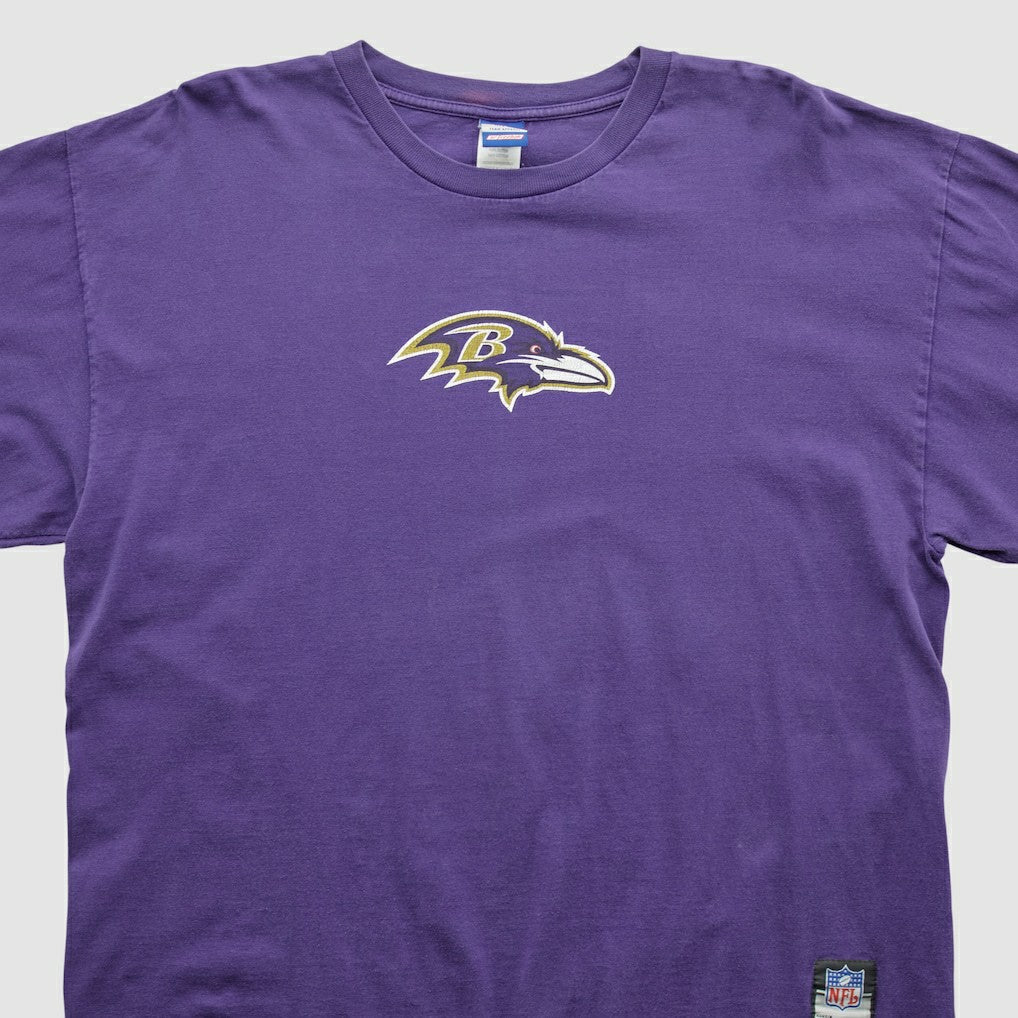 Baltimore Ravens Reebok 2000s Long Sleeve T-shirt - Purple Vintage - Fanatics