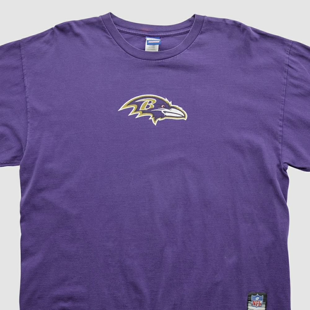 Baltimore Ravens Reebok 2000s Long Sleeve T-shirt - Purple Vintage - Fanatics