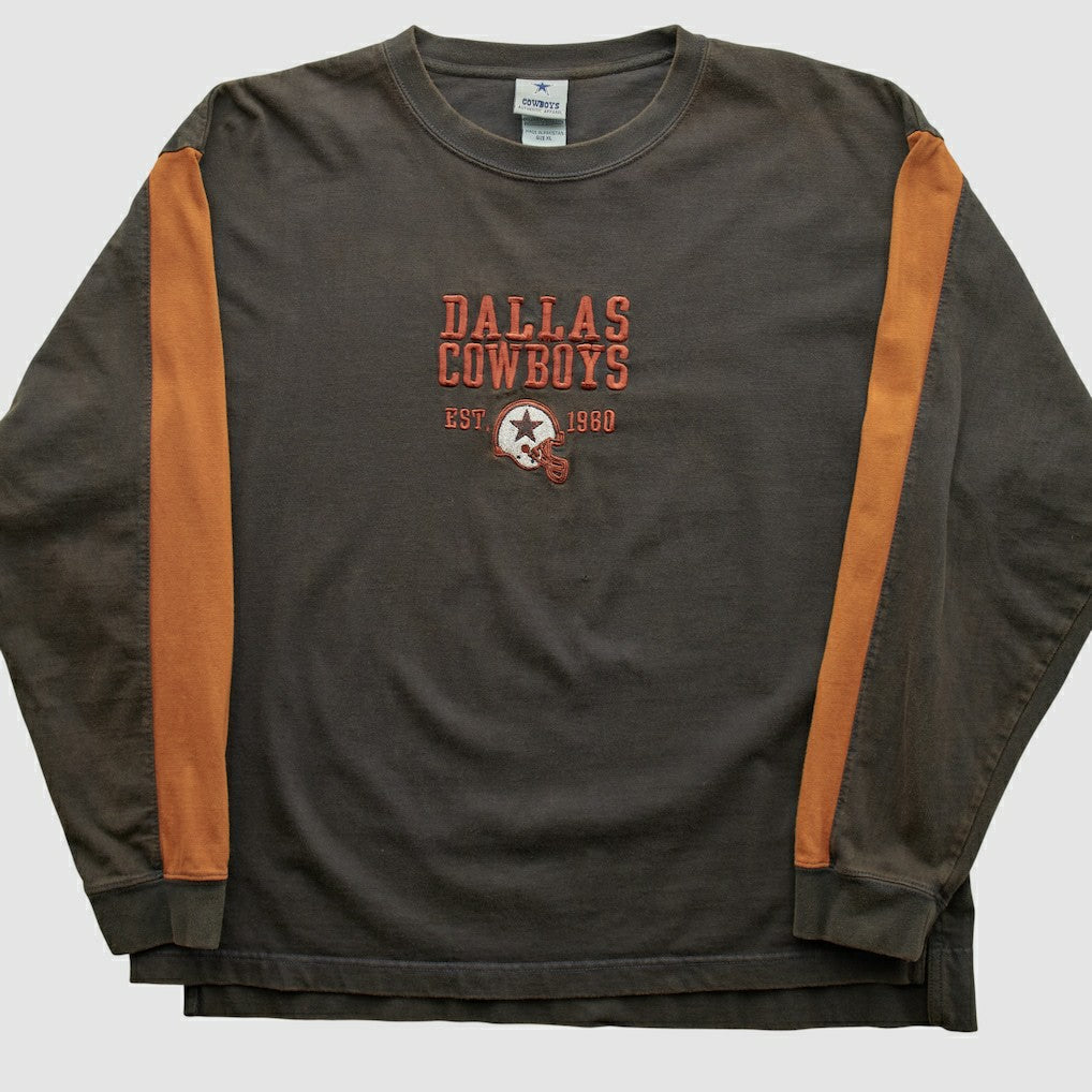 Dallas Cowboys Cowboys Authentic Apparel 2010s Long Sleeve T-shirt - Black Vintage - Fanatics