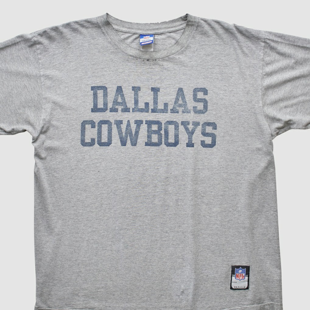 Dallas Cowboys NFL 2000s T-shirt - Heather Gray Vintage - Fanatics