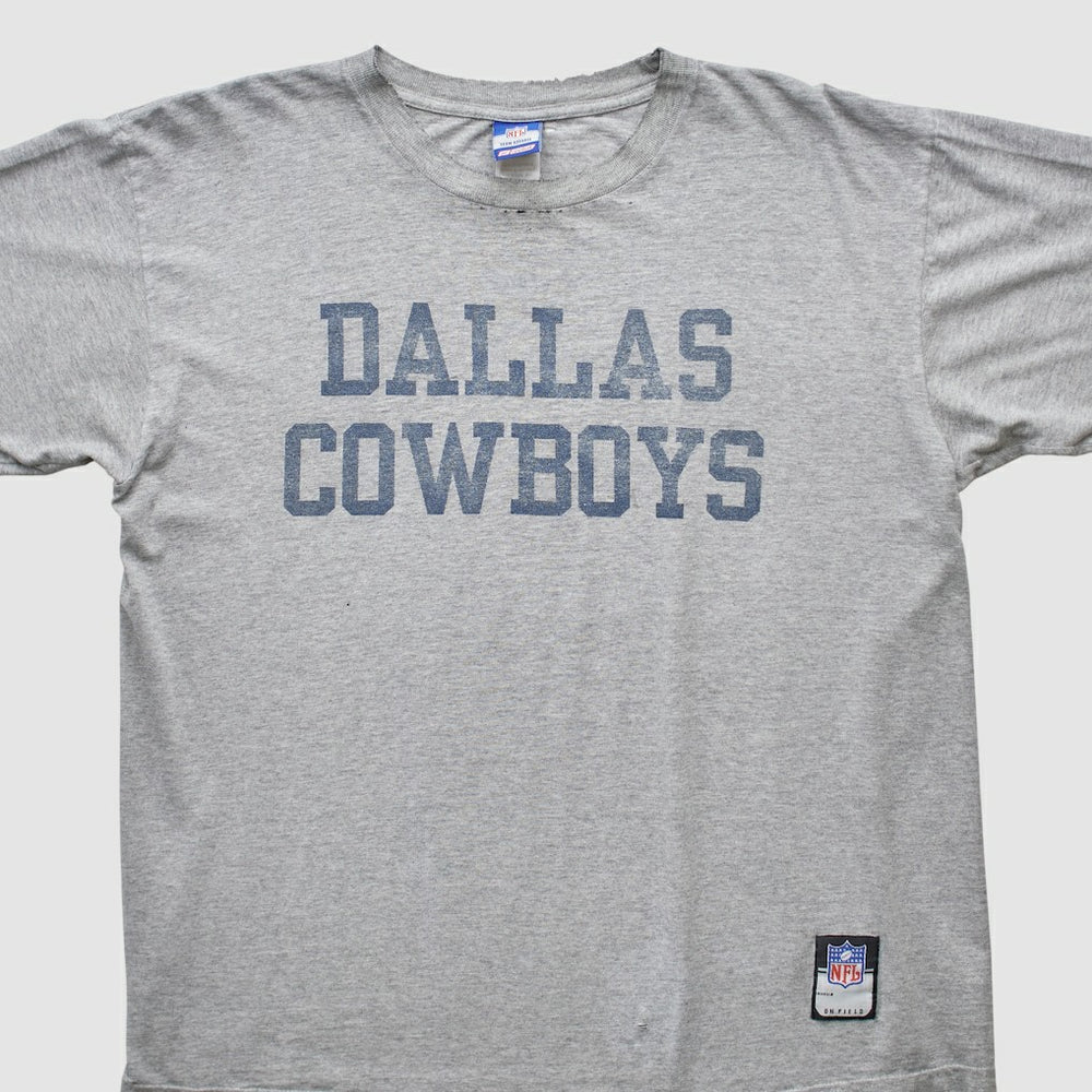 Dallas Cowboys NFL 2000s T-shirt - Heather Gray Vintage - Fanatics