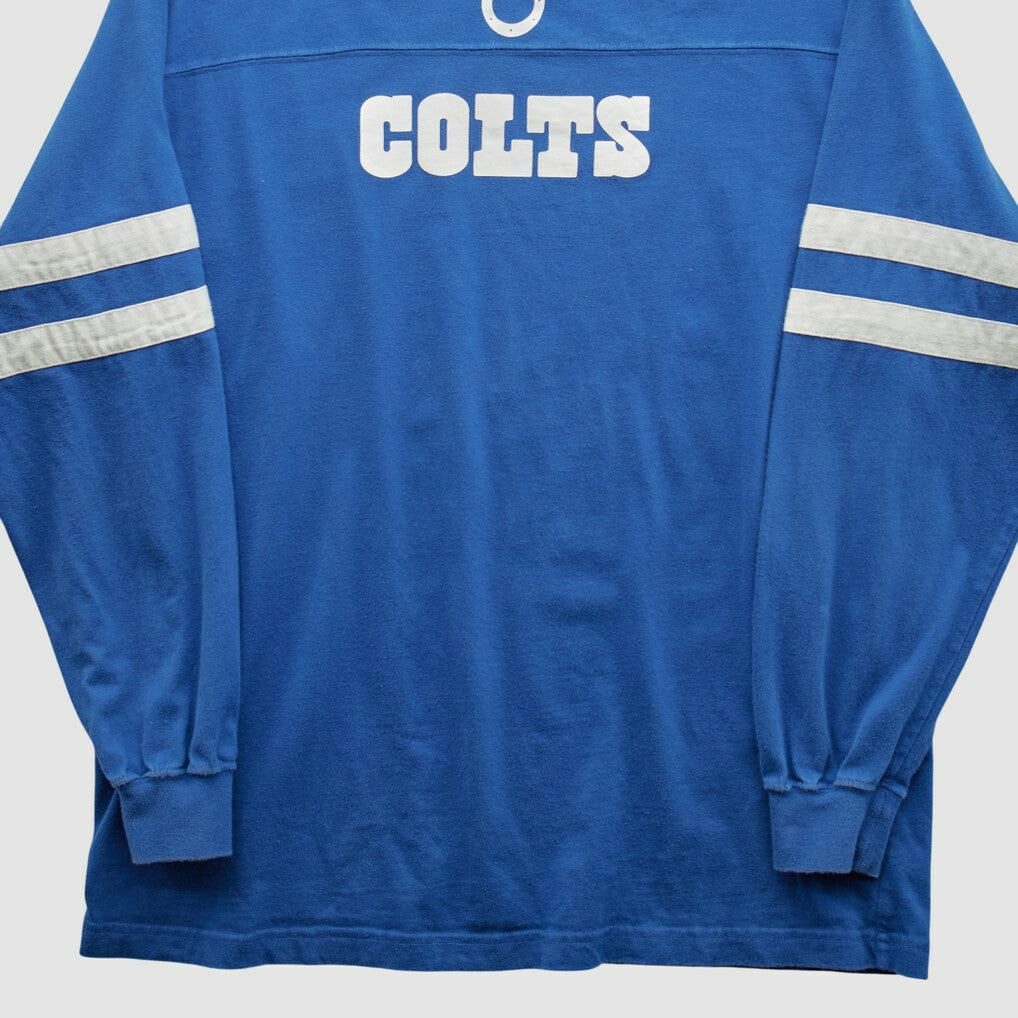 Indianapolis Colts NFL 2000s Long Sleeve T-shirt - Blue Vintage - Fanatics