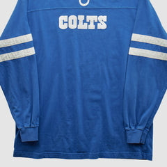 Indianapolis Colts NFL 2000s Long Sleeve T-shirt - Blue Vintage - Fanatics