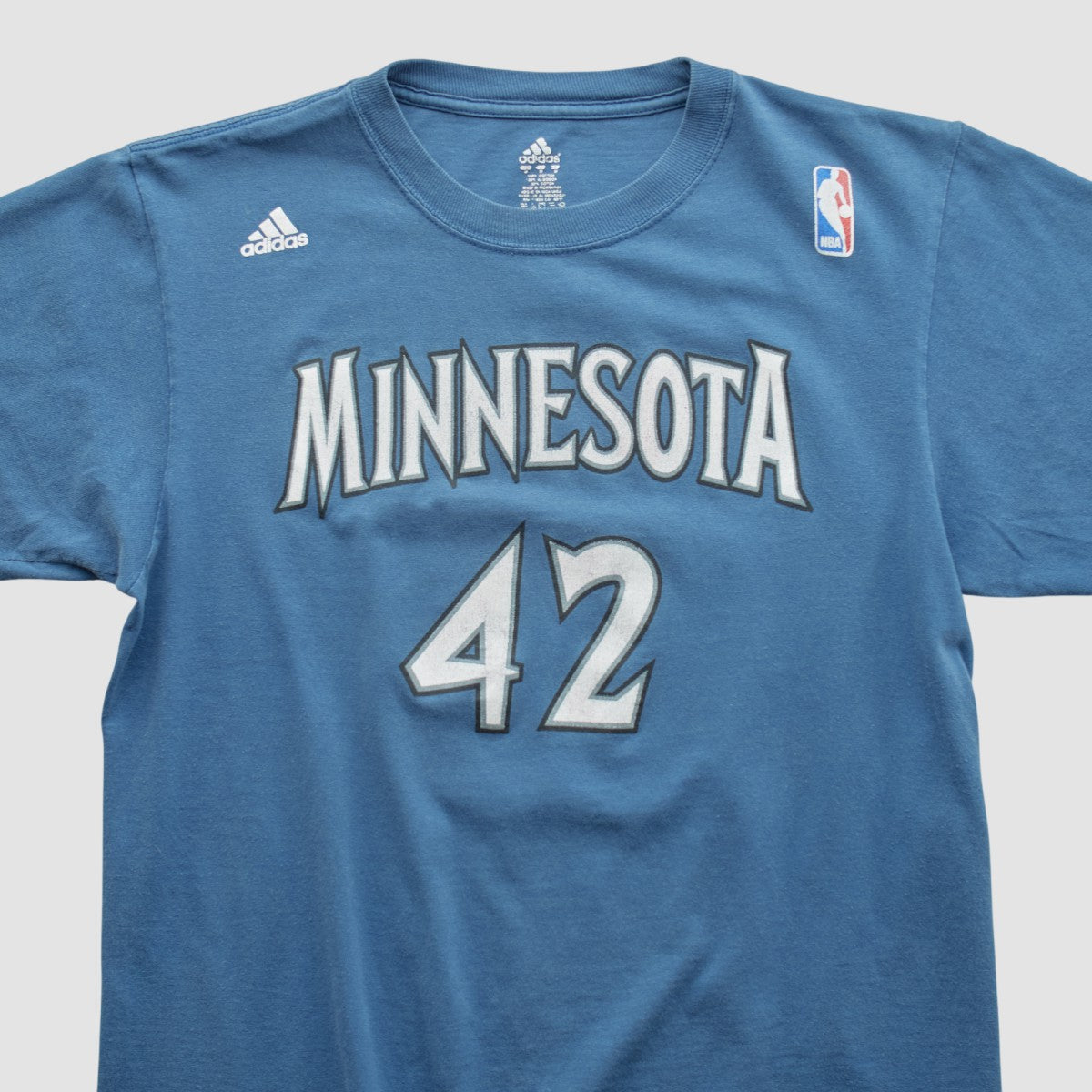 Adidas Minnesota Timberwolves 2010s T-shirt Blue Vintage