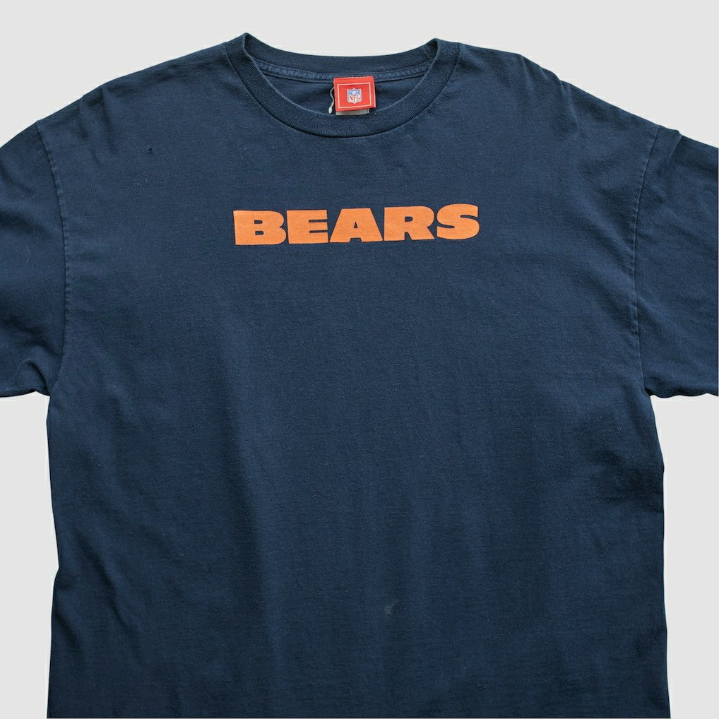 Chicago Bears NFL 2000s Long Sleeve T-shirt - Navy Vintage - Fanatics