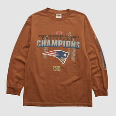 New England Patriots Alstyle 2003 Long Sleeve T-shirt - Clay Vintage - Fanatics