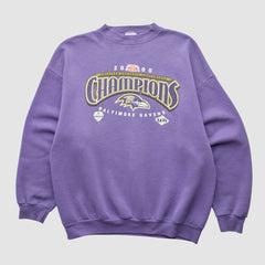 Baltimore Ravens Tultex 2000 Pullover Sweatshirt - Purple Vintage - Fanatics