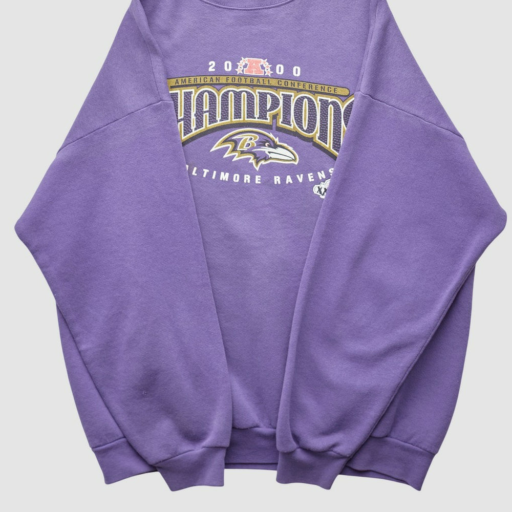 Baltimore Ravens Tultex 2000 Pullover Sweatshirt - Purple Vintage - Fanatics