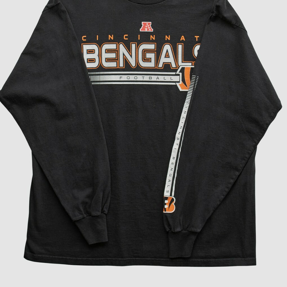 Cincinnati Bengals NFL 2010s Long Sleeve T-shirt - Black Vintage - Fanatics