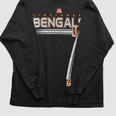 Cincinnati Bengals NFL 2010s Long Sleeve T-shirt - Black Vintage - Fanatics