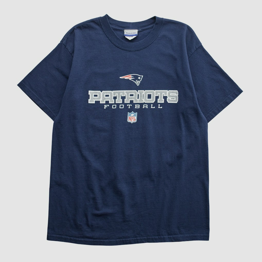 New England Patriots Reebok 2000s T-shirt - Navy Vintage - Fanatics