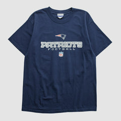 New England Patriots Reebok 2000s T-shirt - Navy Vintage - Fanatics