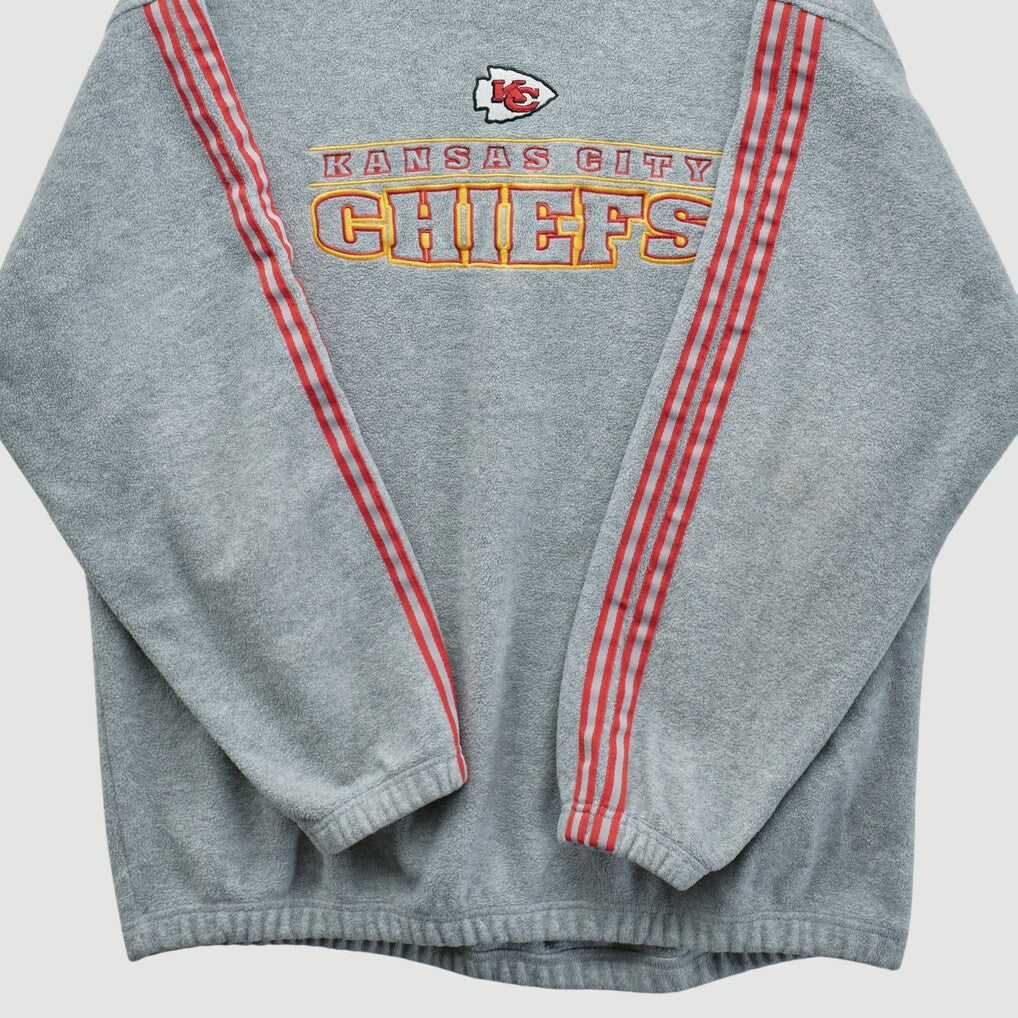 Kansas City Chiefs Active 2000s Pullover Sweatshirt - Gray Vintage - Fanatics