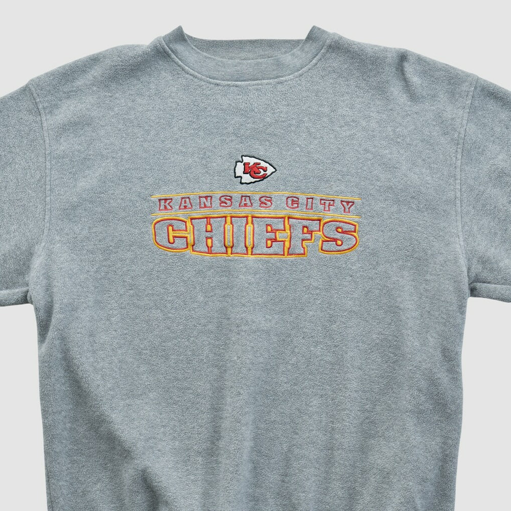 Kansas City Chiefs Active 2000s Pullover Sweatshirt - Gray Vintage - Fanatics