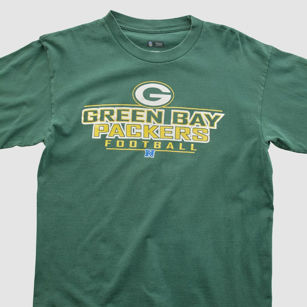 Green Bay Packers NFL 2000s Long Sleeve T-shirt - Green Vintage - Fanatics