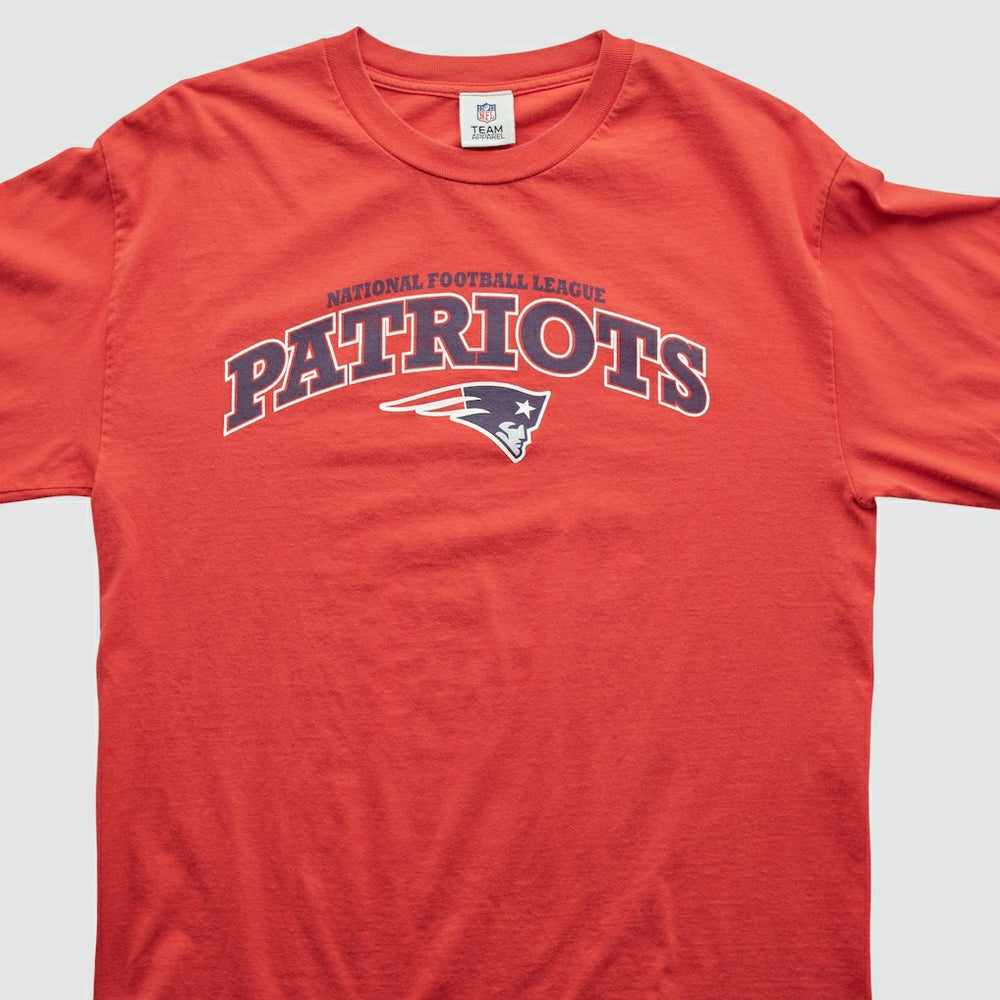 New England Patriots NFL 2010s Long Sleeve T-shirt - Red Vintage - Fanatics