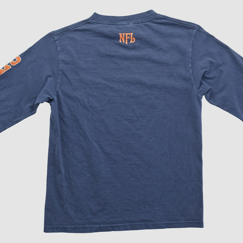 Chicago Bears NFL 2000s Long Sleeve T-shirt - Navy Vintage - Fanatics