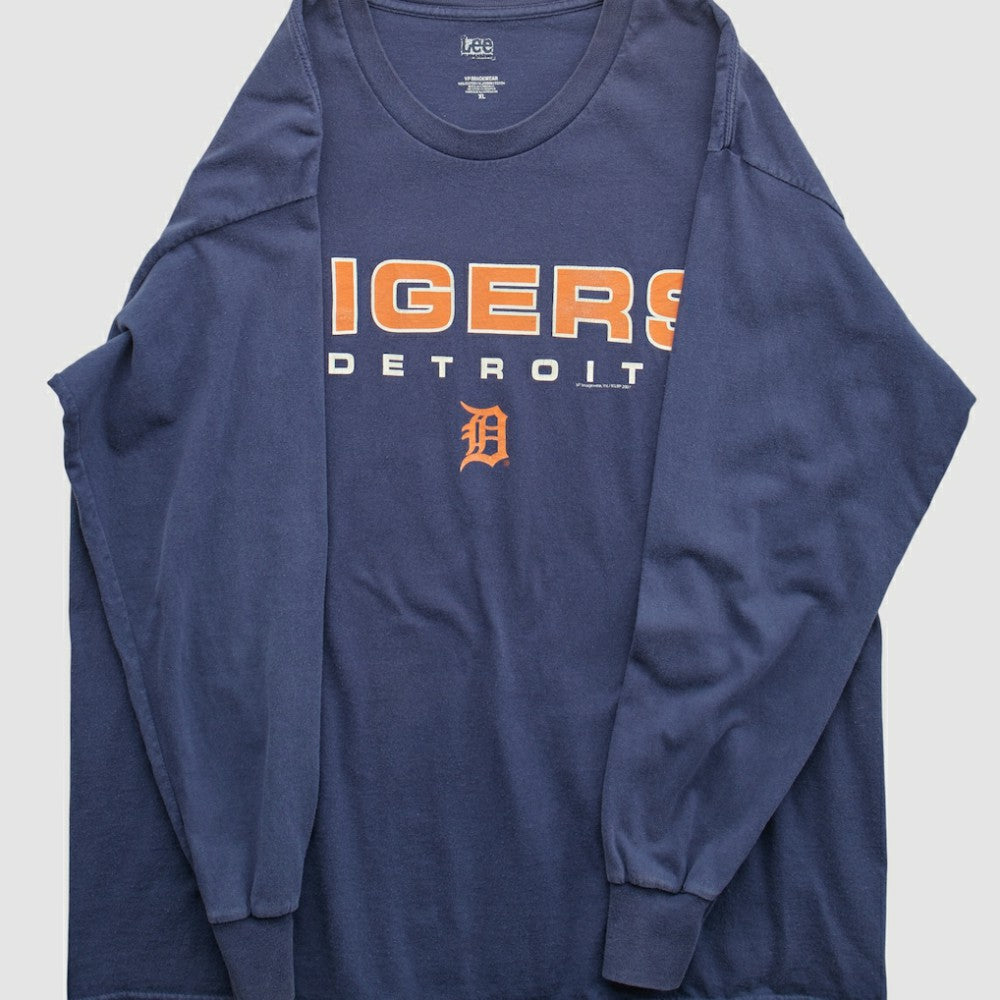 Detroit Tigers Lee Sport 2000s Long Sleeve T-shirt for sale