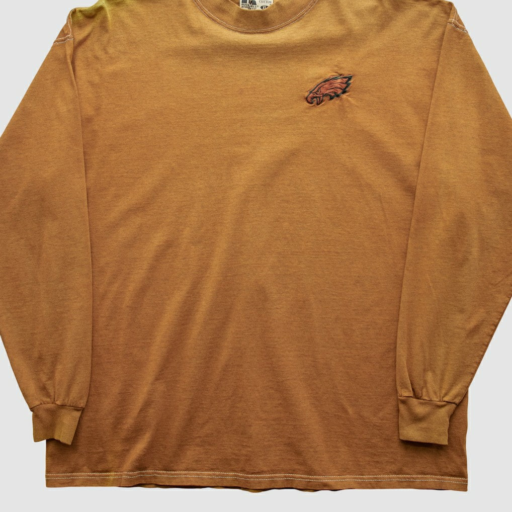 Philadelphia Eagles Russell 2000s Long Sleeve T-shirt - Clay Vintage - Fanatics
