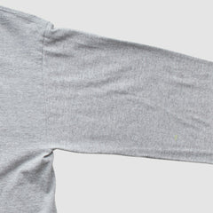 New England Patriots Reebok 2000s Long Sleeve T-shirt - Heather Gray Vintage - Fanatics