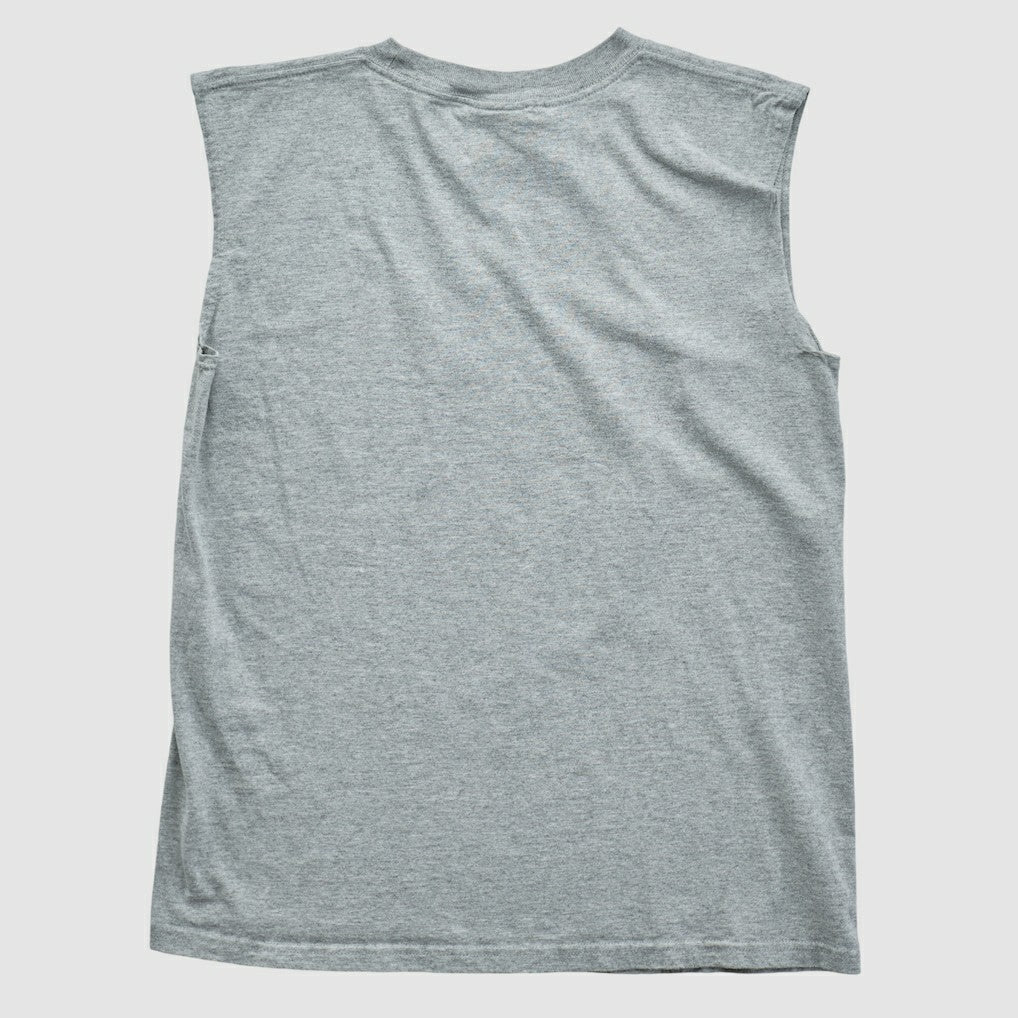 Pittsburgh Steelers 2000s Tank - Heather Gray Vintage - Fanatics