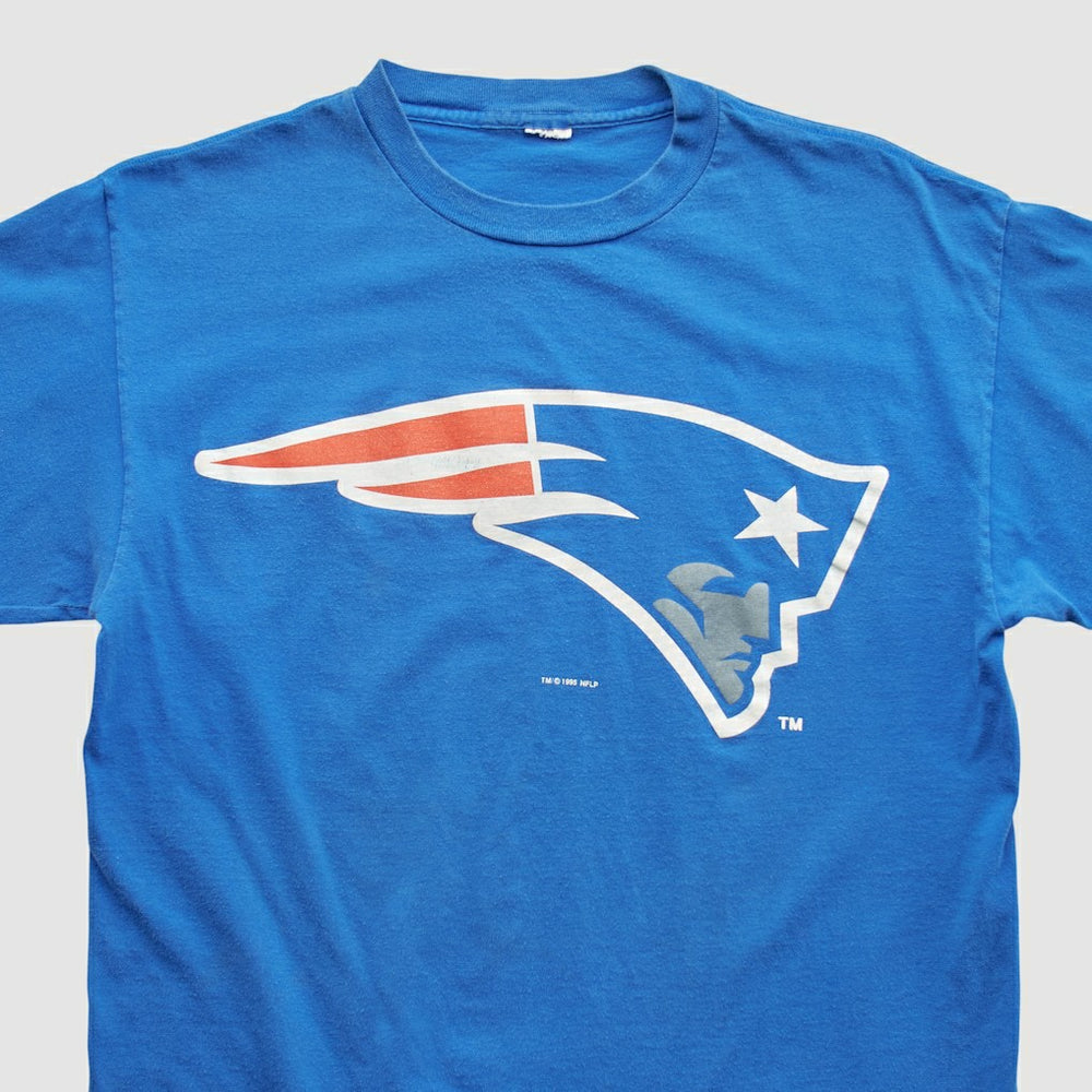 New England Patriots 1995 T-shirt - Blue Vintage - Fanatics