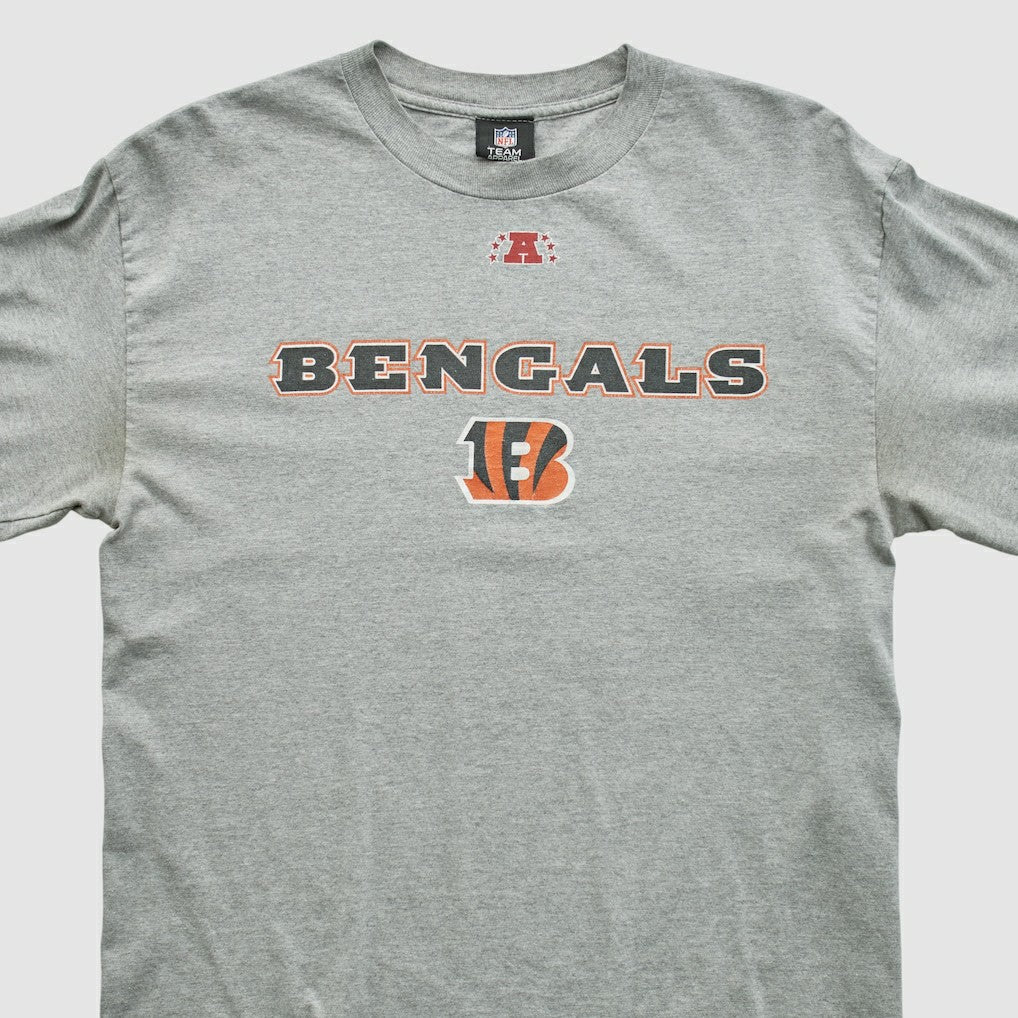 Cincinnati Bengals NFL 2010s Long Sleeve T-shirt - Heather Gray Vintage - Fanatics