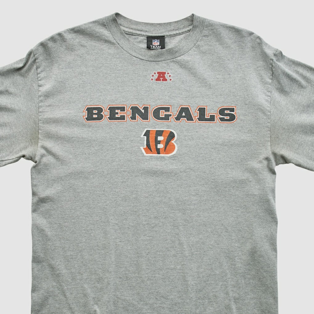 Cincinnati Bengals NFL 2010s Long Sleeve T-shirt - Heather Gray Vintage - Fanatics