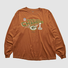 Super Bowl Champions XLV Reebok 2011 Long Sleeve T-shirt - Clay Vintage - Fanatics