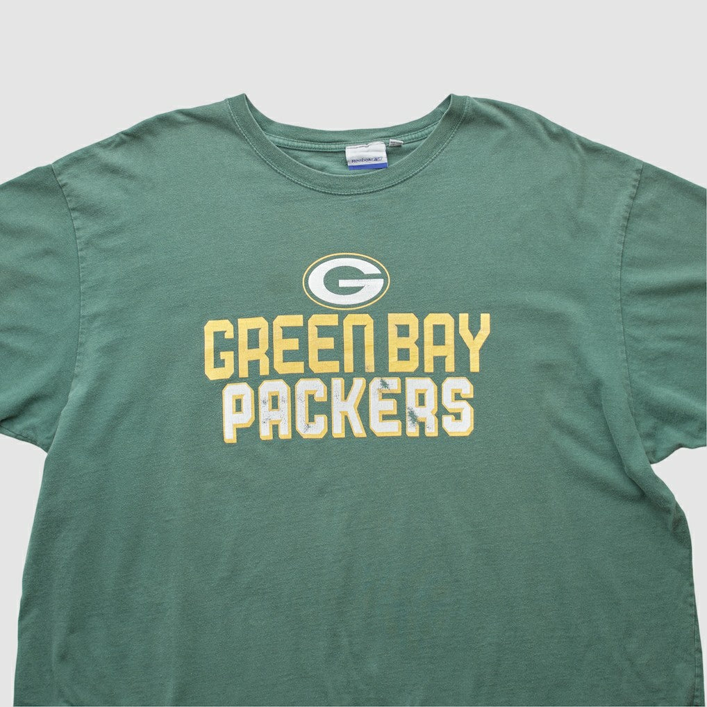 Green Bay Packers Reebok 2000s T-shirt - Green Vintage - Fanatics