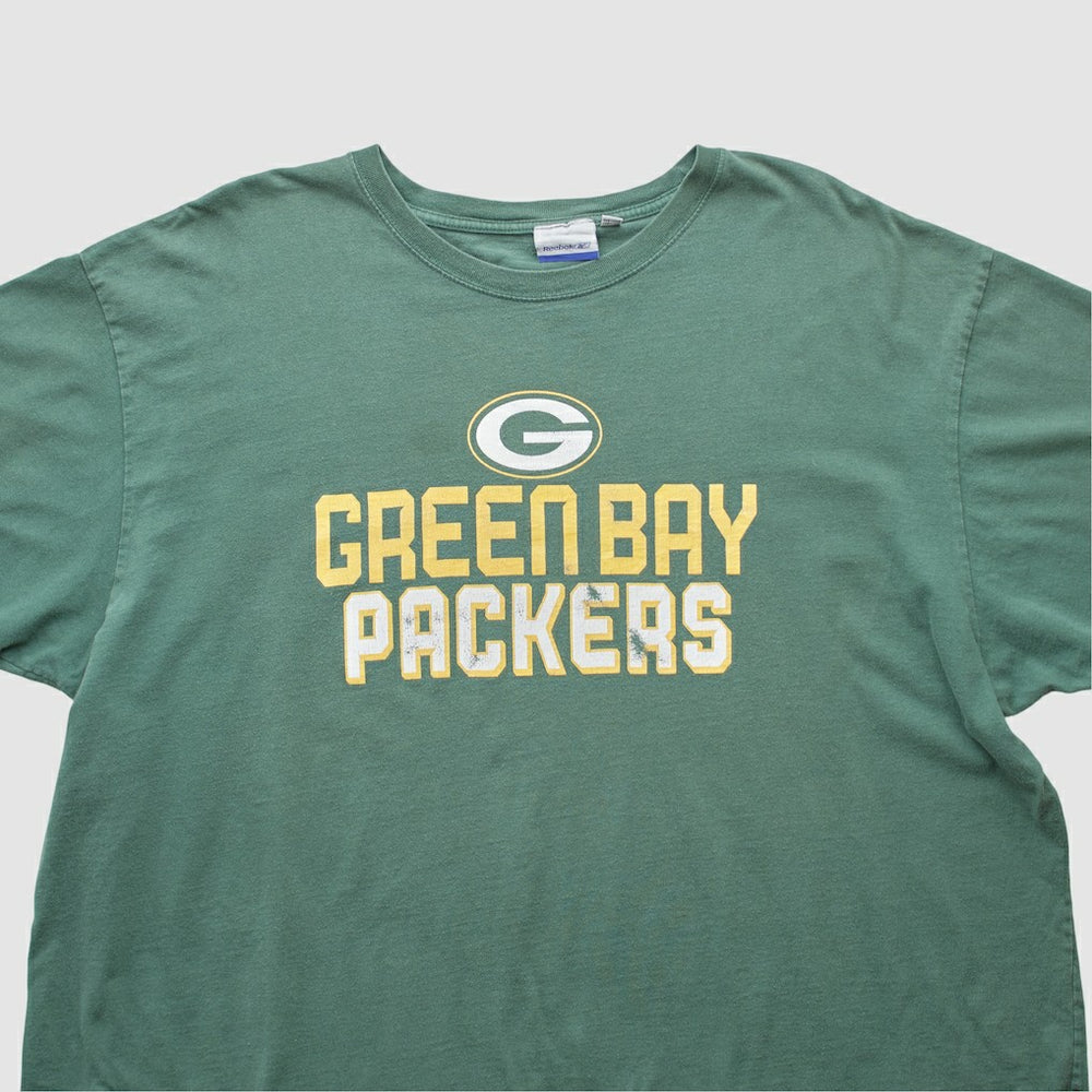 Green Bay Packers Reebok 2000s T-shirt - Green Vintage - Fanatics