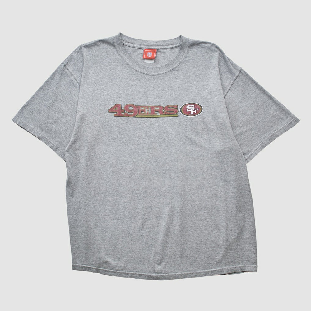 San Francisco 49ers NFL 2000s T-shirt - Heather Gray Vintage - Fanatics
