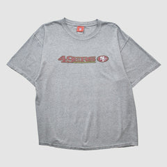 San Francisco 49ers NFL 2000s T-shirt - Heather Gray Vintage - Fanatics