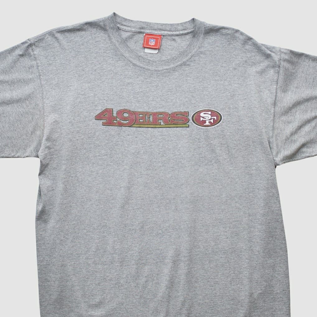 San Francisco 49ers NFL 2000s T-shirt - Heather Gray Vintage - Fanatics