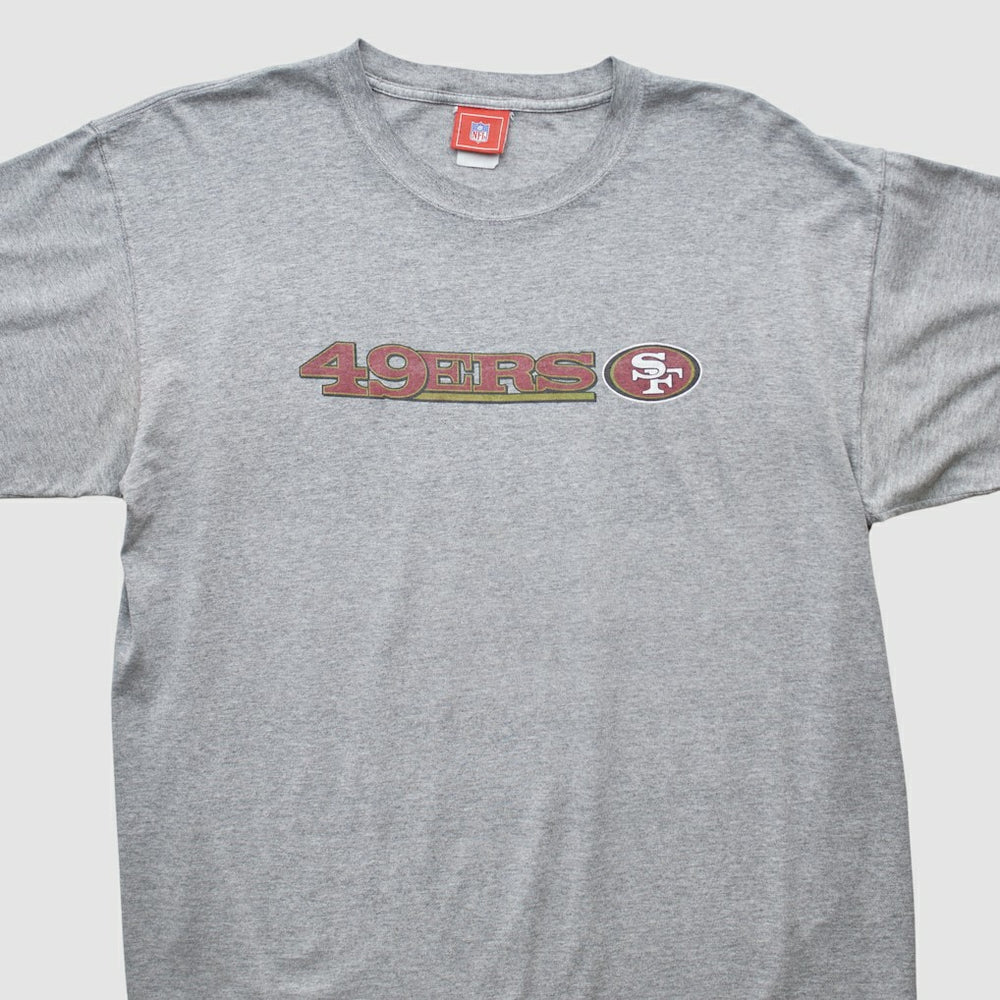 San Francisco 49ers NFL 2000s T-shirt - Heather Gray Vintage - Fanatics